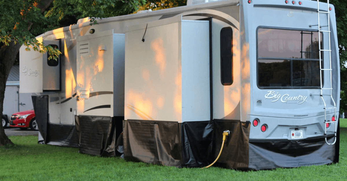 What Is The Best Material For RV Skirting
