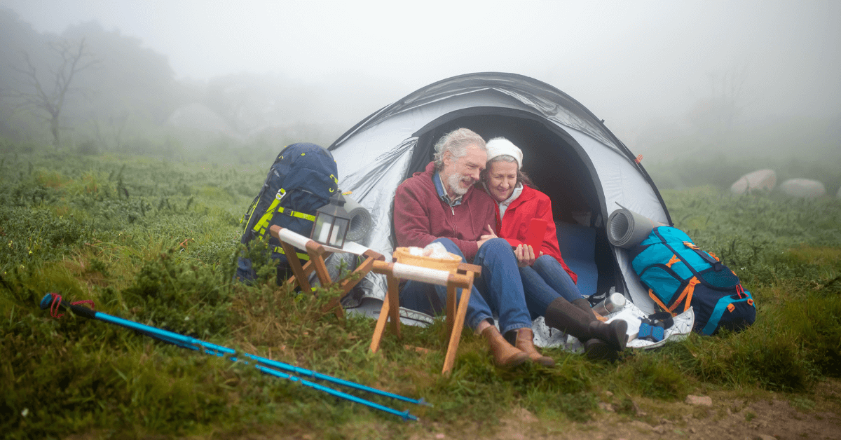 Camping For Over 60s And Single Seniors