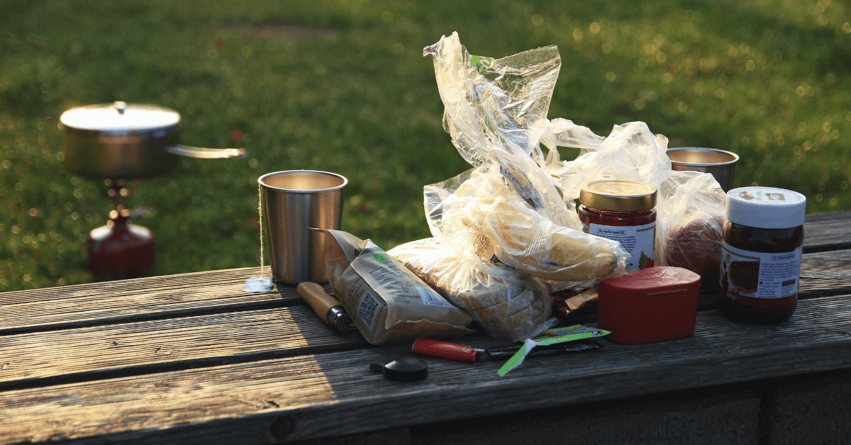 camping snacks and treats to make ahead