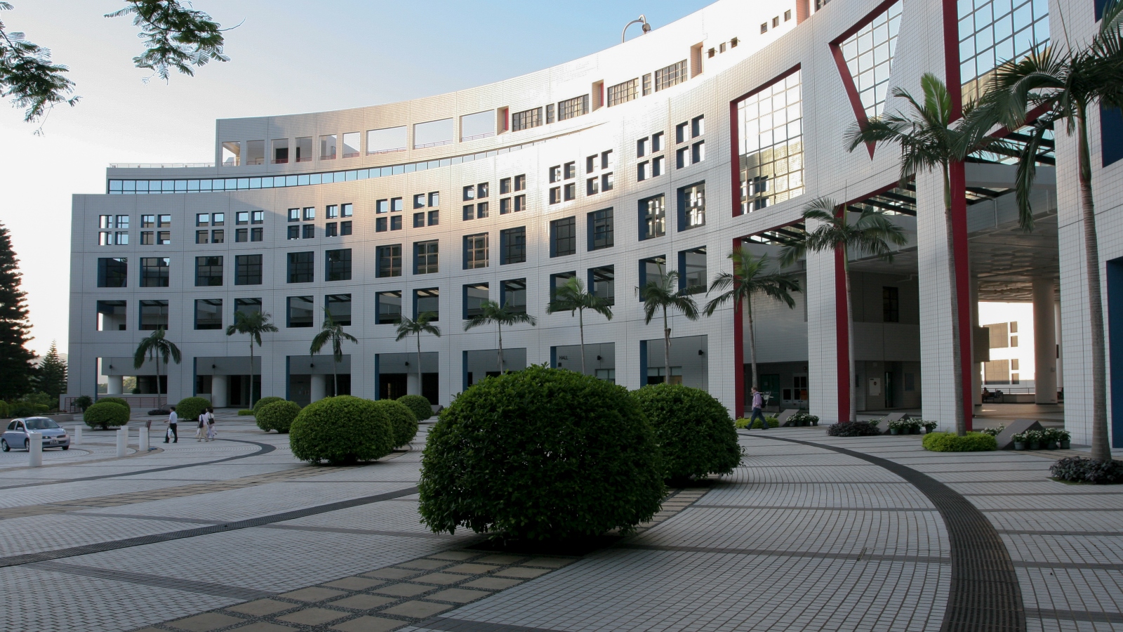 22 May 2005 the main front of the campus at the HKUST